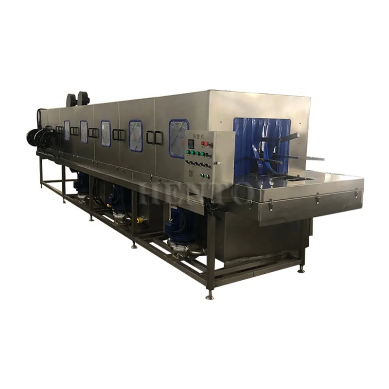 Automatic Crate Washing Machine / Live Chicken Crate Washer / Eggs Crate Washing Machine