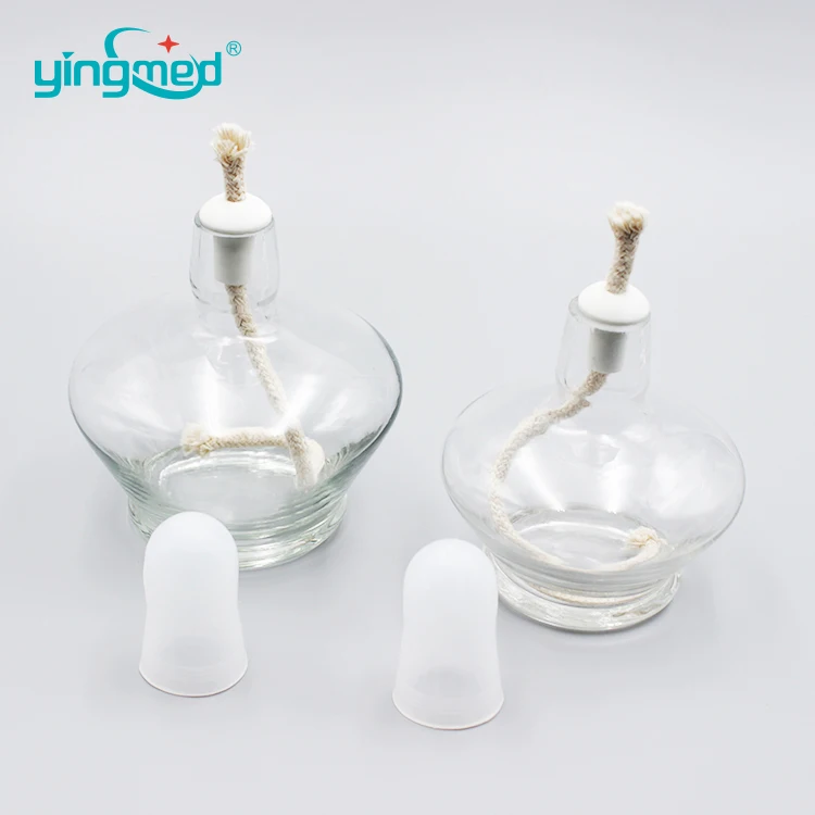 150ml 250ml Transparent Classic Glass Bottle Laboratory Alcohol Burner Lamps