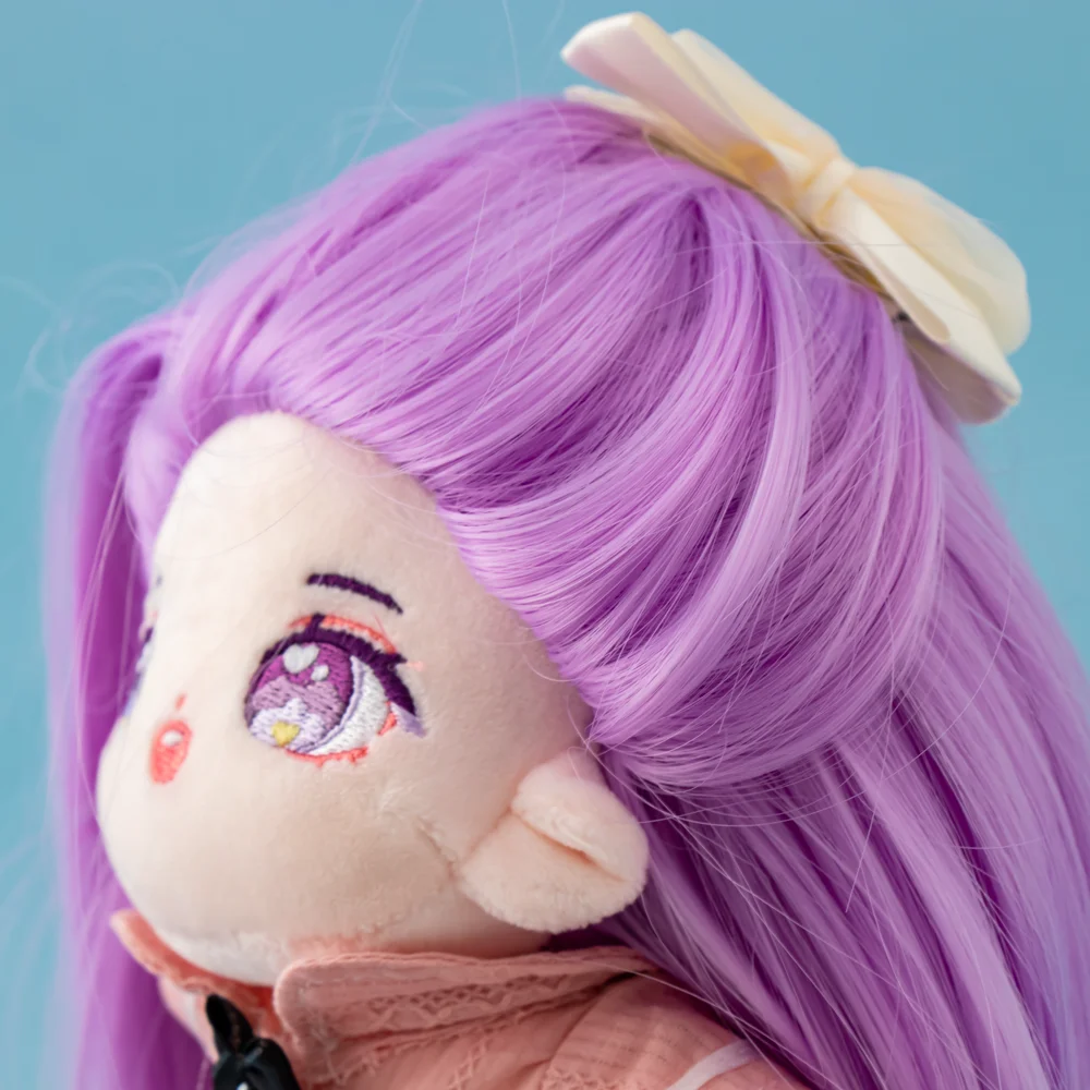 Wholesale Custom Cartoon Plush Doll Cute Anime Girls Doll Kawaii Cotton Doll with Clothes