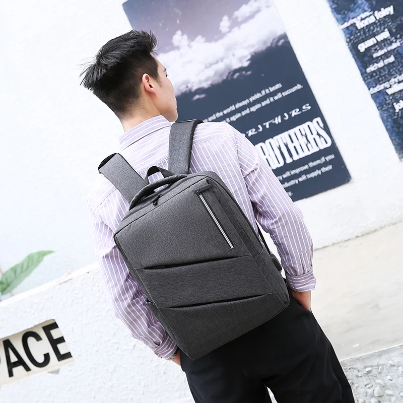 Omaska Laptop Backpack sac a dos pour ordinateur portable Waterproof Computer Backpack Laptop USB Men Travel Business Bags