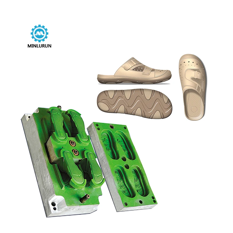 2 Colors Sport Shoe Sole Mold Eva Phylon & CNC-Machine Injection Molding with Aluminium Steel For Plastic Material Injection