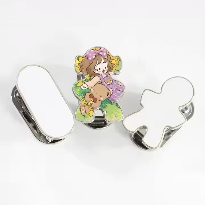 Portable mini  sublimation school stapler with aluminum disc blanks