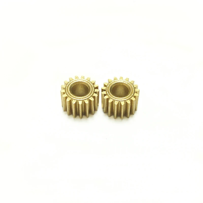 High performance powder metallurgy tubular motor adjusting gear, copper and iron material processing