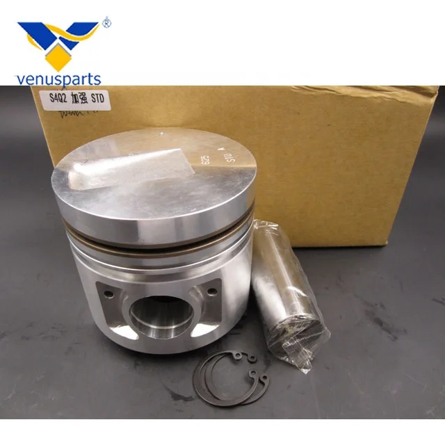 S4Q2 Diesel Engine Parts Piston Set For Mitsubishi S4Q2 Engine Forklift Piston 32C17-00100 Replacement For Overhaul Rebuild Kit