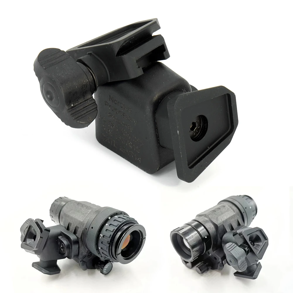 Tactical Helmet Dual Dovetail Adapter for PVS-14 Goggle NVG J-Arm Replacement Durable Anti-Wobble