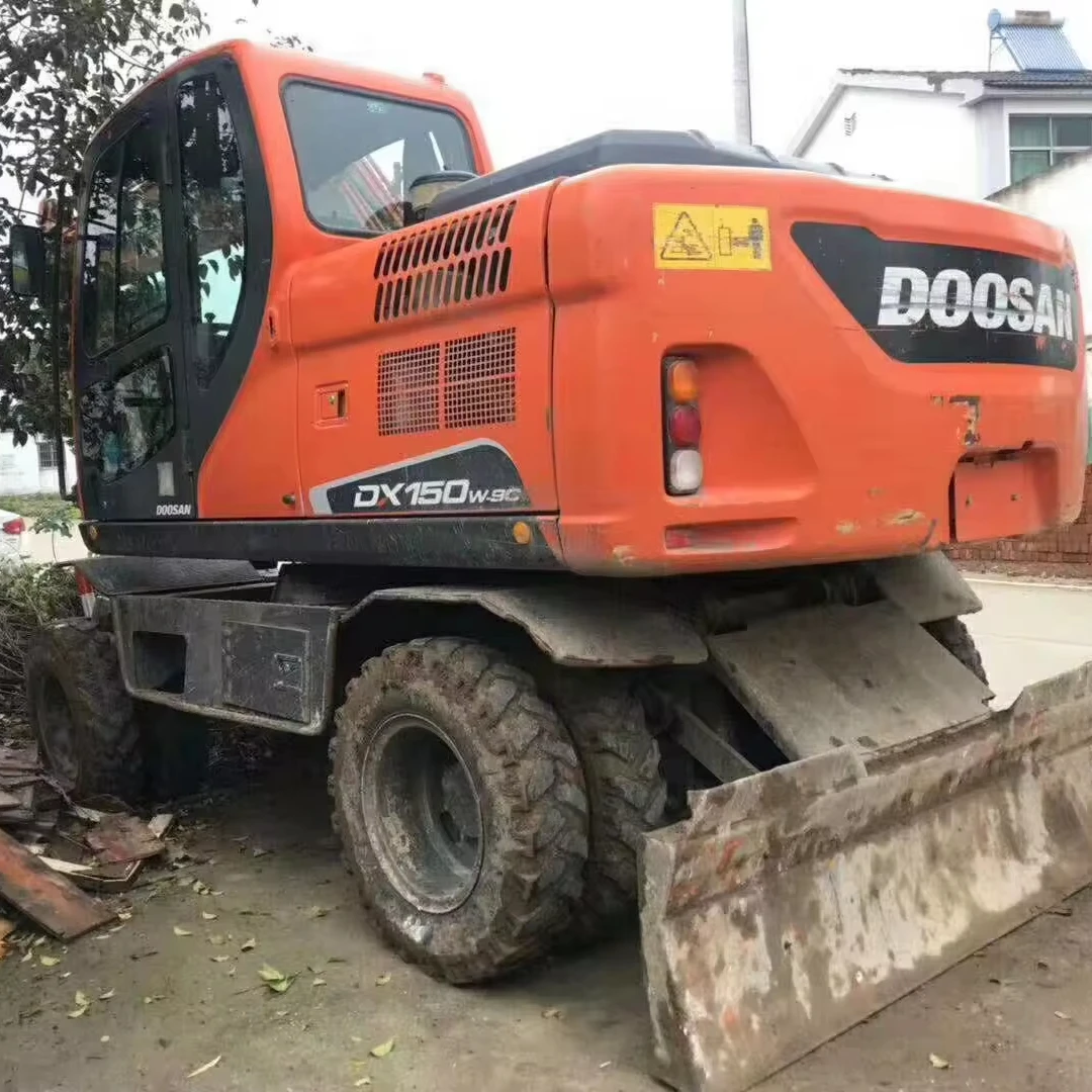 Высококачественные б/у Doosan DX 150 DX225 экскаваторы мини-модели 25 тонн рабочая гусеница Hitachi Kubota Cummins hake Korea