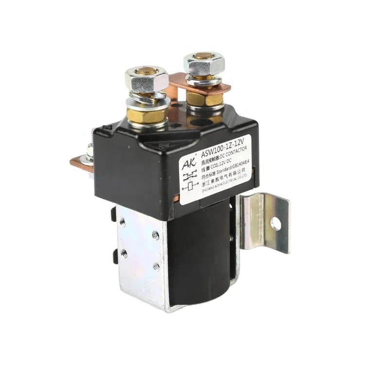 AOKAI ASW125A  SPST 12V 24V 36V 48V 100A dc magnetic latching relay