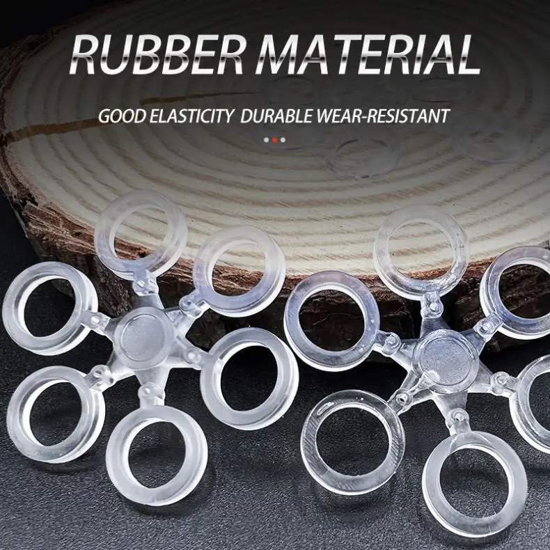 50 шт./упаковка резинки для наживки карпа