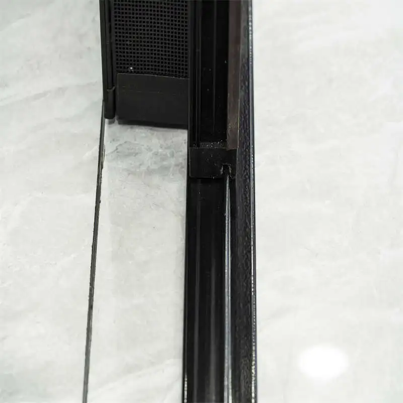 Aluminum slide door aluminum sheet mesh folding security door aluminum profile sliding doors