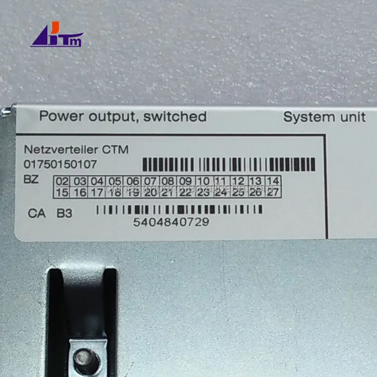 ATM Parts Wincor Cineo C4060 Power Output Switched Distributor CTM 01750150107 1750150107