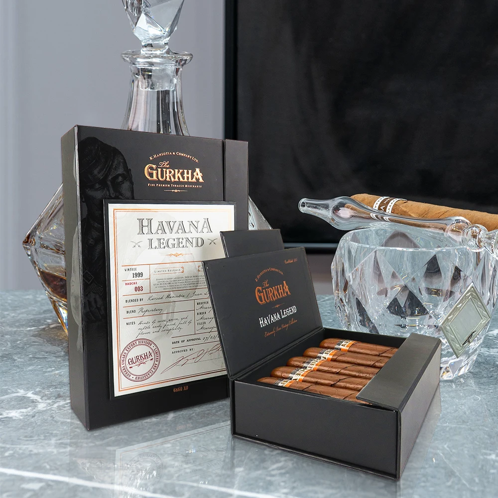 custom premium paper cardboard box MDF wooden tobacco case robusto toro luxury cigars packaging boxes