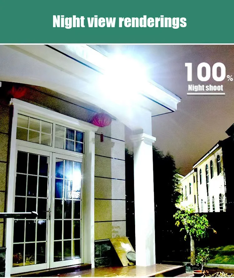 Waterproof Solar Street Lights Outdoor Motion Sensor Street COB Lamp With Remote Control Solar LED Lamp