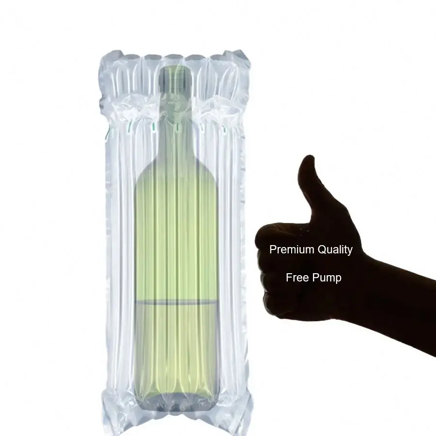 China Factory Packing Material Air Cushion Wrap Bag Bubble Column Bag