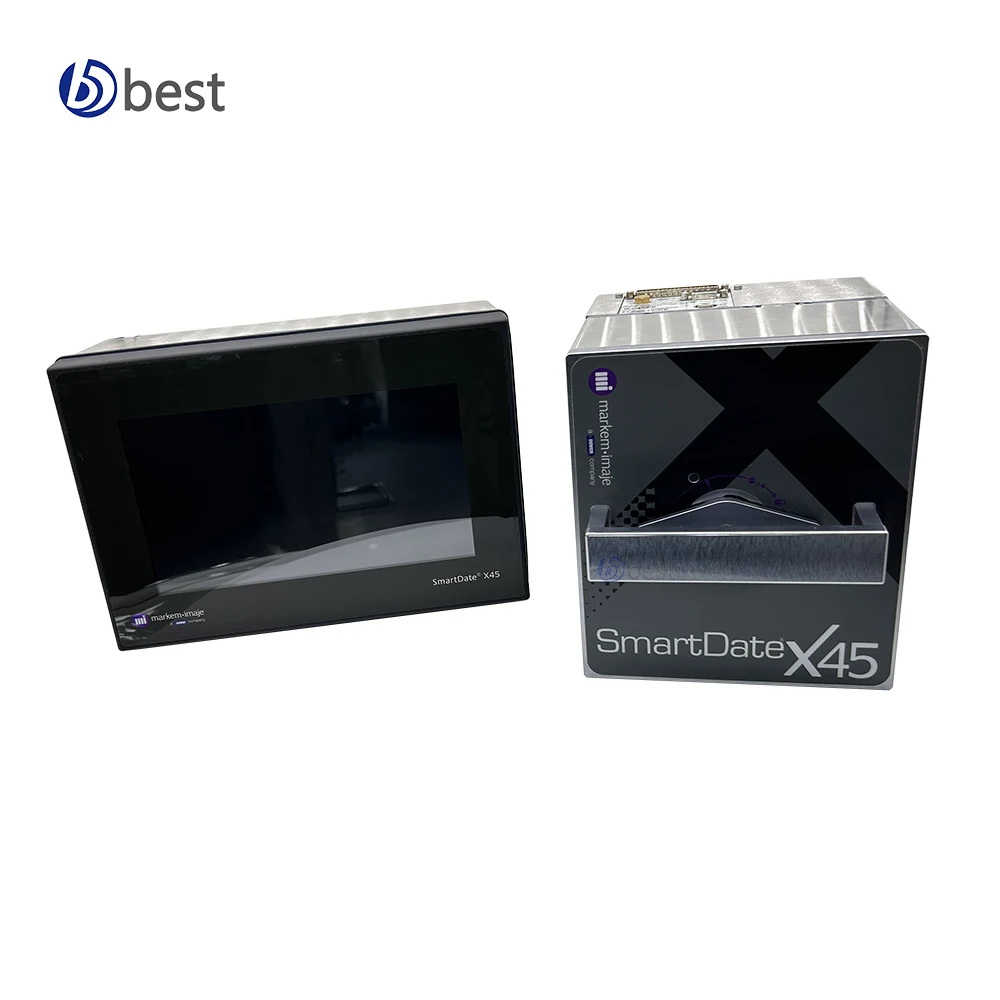 barcode QR printer thermal transfer overprinter machine MARKEM x45 x40 x65 original TTO printer expiry date printing