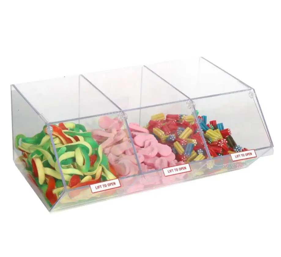 Acrylic Pick N Mix Scoop Sweet Bins & Dispensers