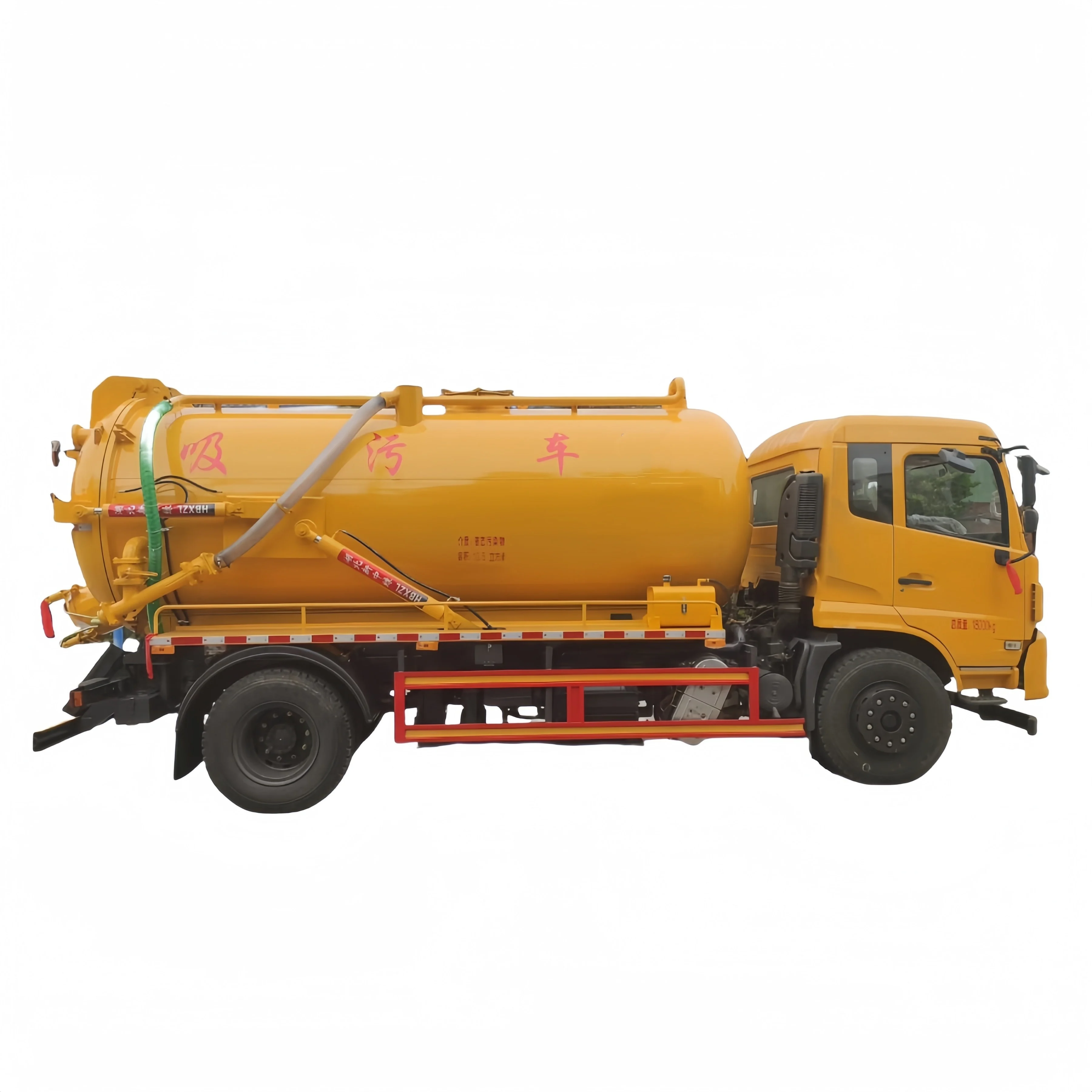4X2 Dongfeng Vacuum Cesspit Emptier Toilet Sewer Cleaning Septic Tank Truck