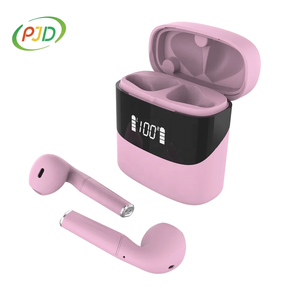 LED P23 Waterproof V 5.0 Version Mini Wireless BT Headset Use Siri TWS Headphone Earphone WIred