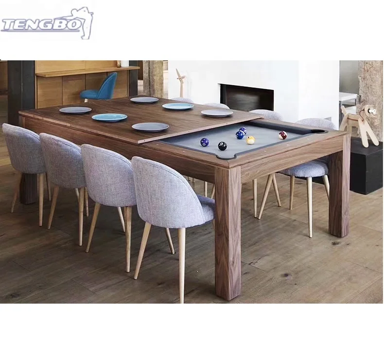 Популярный бильярдный обеденный стол 8 футов 9 футов для продажи