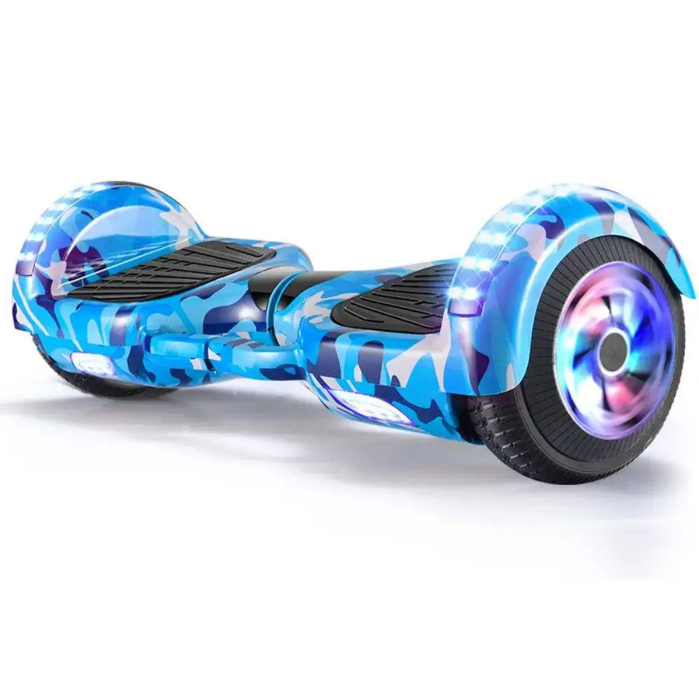 Wholesale Cheap Led Lights Electric Scooter 6.5inch Self Balance Board Scooter For Christmas Gifts Kids Self Balancing Scooter