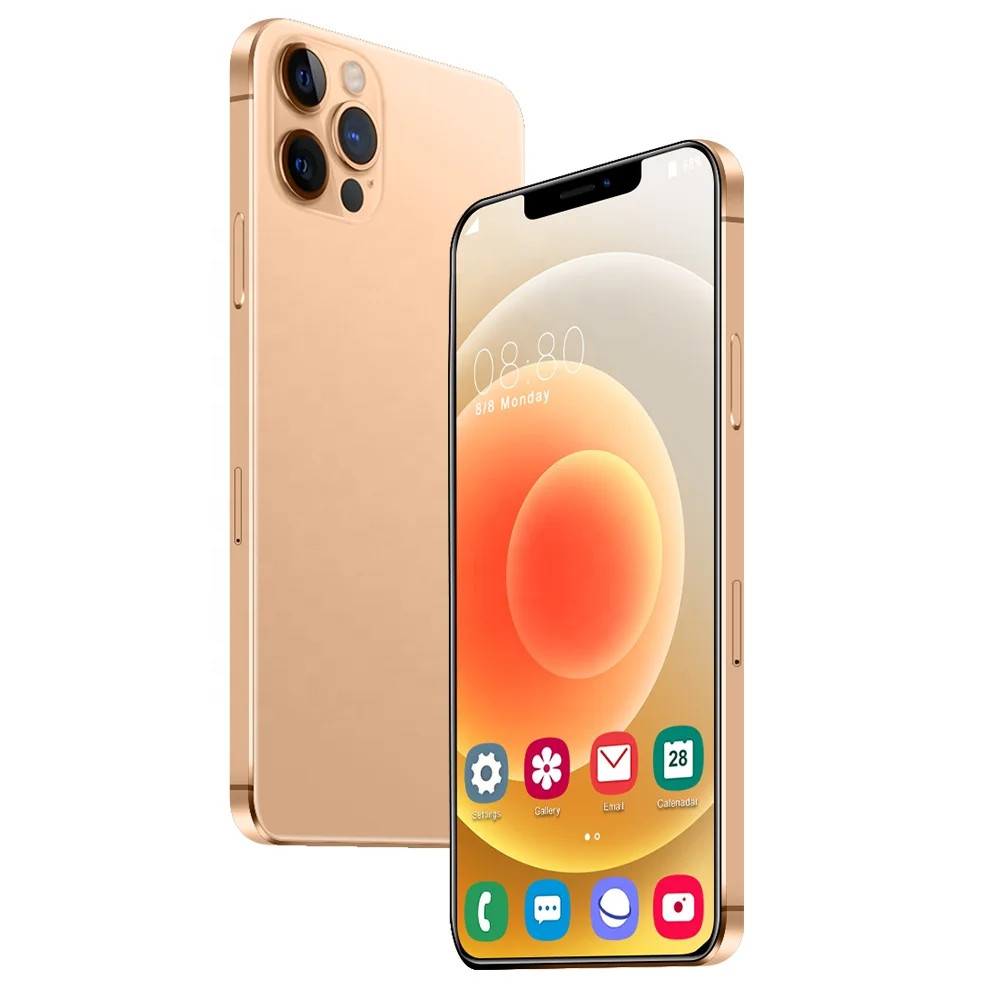  Новинка 2021 лидер продаж оригинальные смартфоны i12 Promax 6.7HD + с разблокировкой по лицу и отпечатку пальца 12