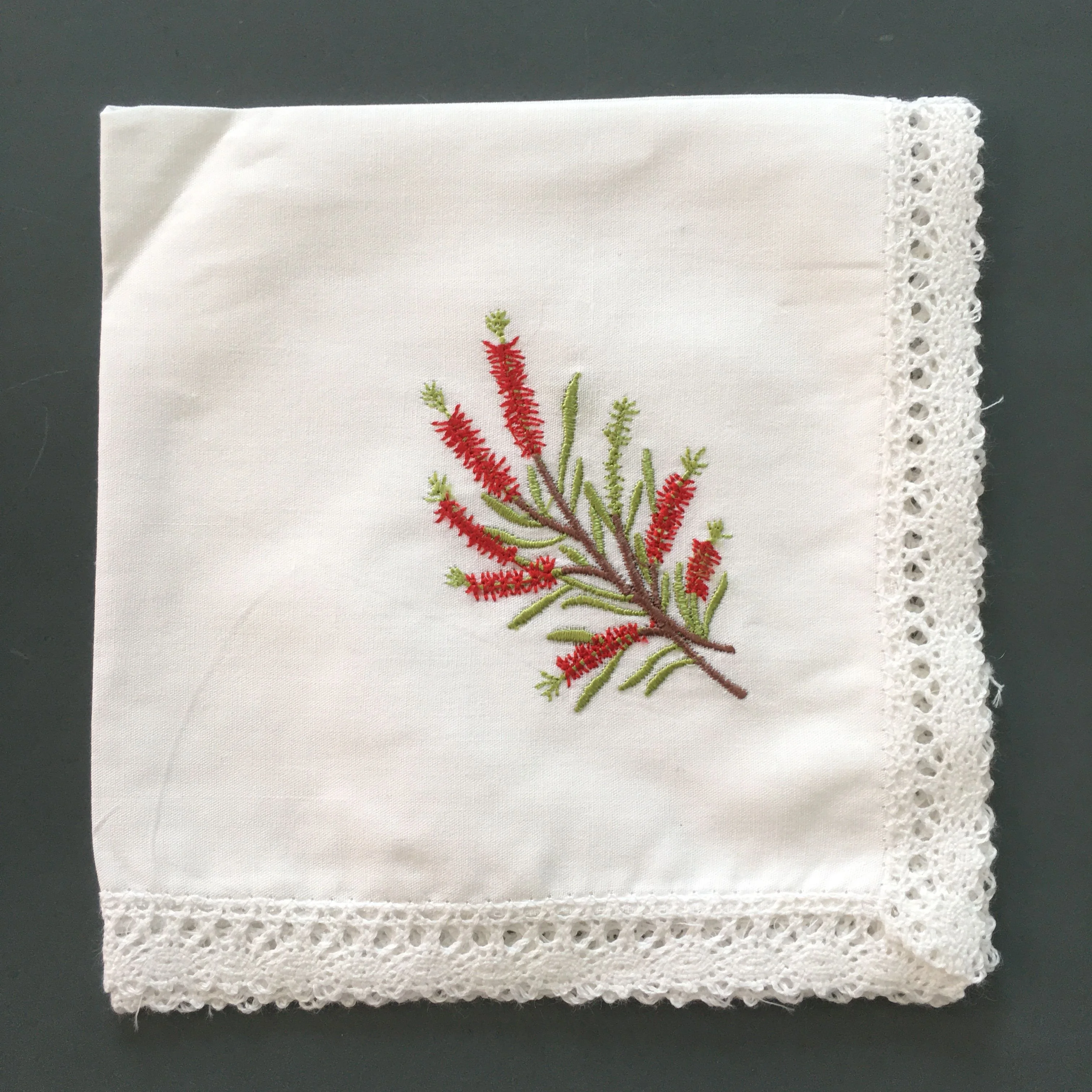 cotton crochet handkerchief lace hankies