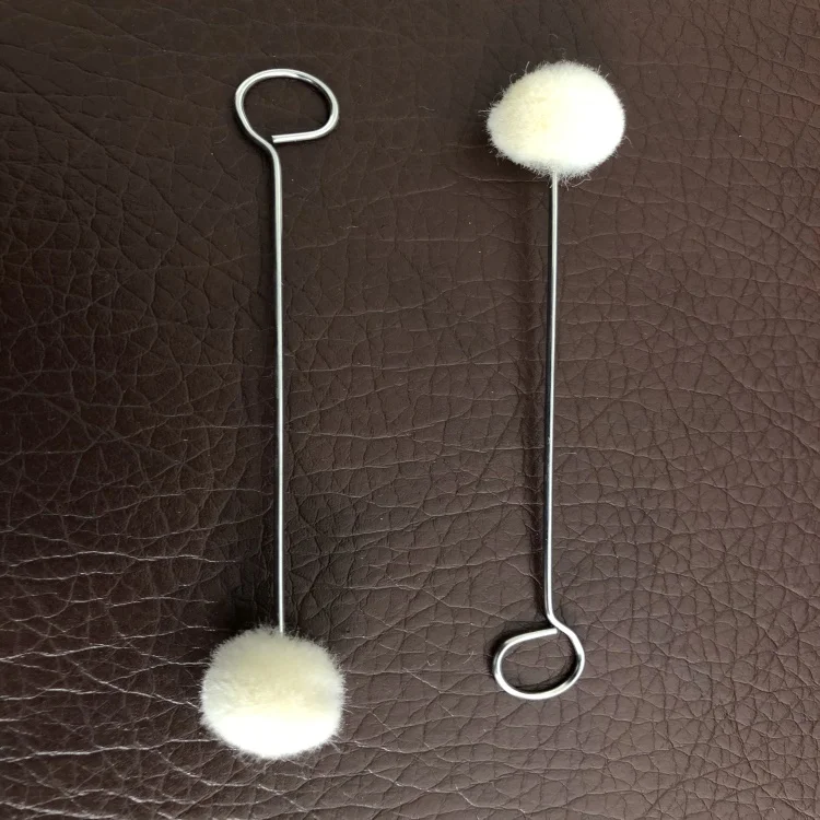 High Quality and Inexpensive Wholesale Wool Ball dauber For Primer with Steel Wire Handle Can Be Used To Color Items