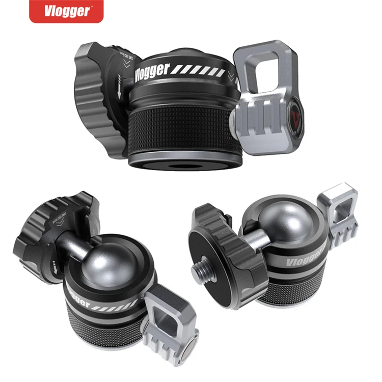 Photographic Equipment Gimbal Head Mount Quick Release Clamp 360 Degree Panoramic Shooting Removal Base Portable Tool