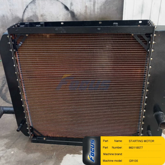 Motor Grader Spare Parts GR135 Radiator Assy 803010869/ 803010877