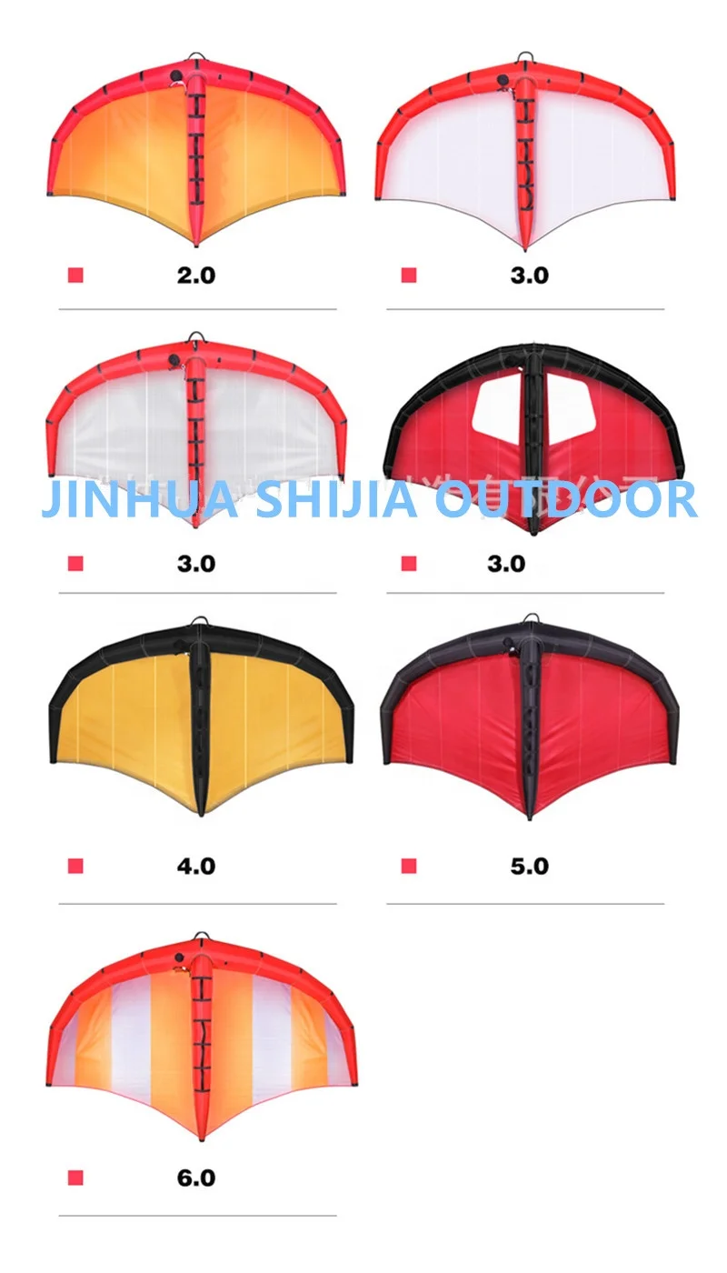 Lightweight Handheld Inflatable Surf Wing Inflatable Wing Wind Surfing Kite Water Sports Equipment Kite Surfing Gear