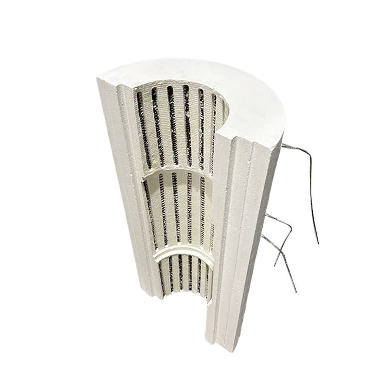 Алюмосиликатная керамическая волокнистая печь с проволокой из керамического волокна огнестойкая лабораторная муфельная