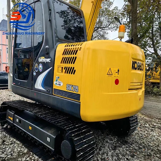 100% Ready KOBELCO SK75 Used Excavator for Sale Second Hand Excavator KOBELCO SK75-8 Used Excavator with Good Condition