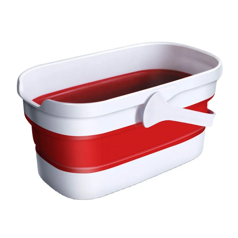 Factory Wholesale 6L 10L Household Durable Flexible Silicone Car Washing Fishing Collapsible Portable Folding Water Bucket