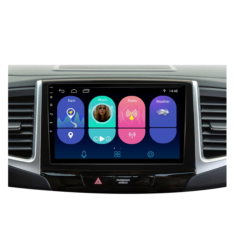 Handsfree 10 Inch Touch Screen Music System Car DVD Player Navigation Car Radio 2 Din Android GPS (1600084759333)
