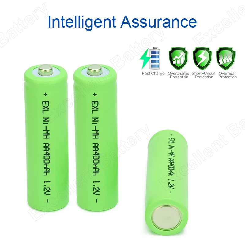 China hot sell 1.2V AA 900mAh rechargeable Ni MH battery for electronic products