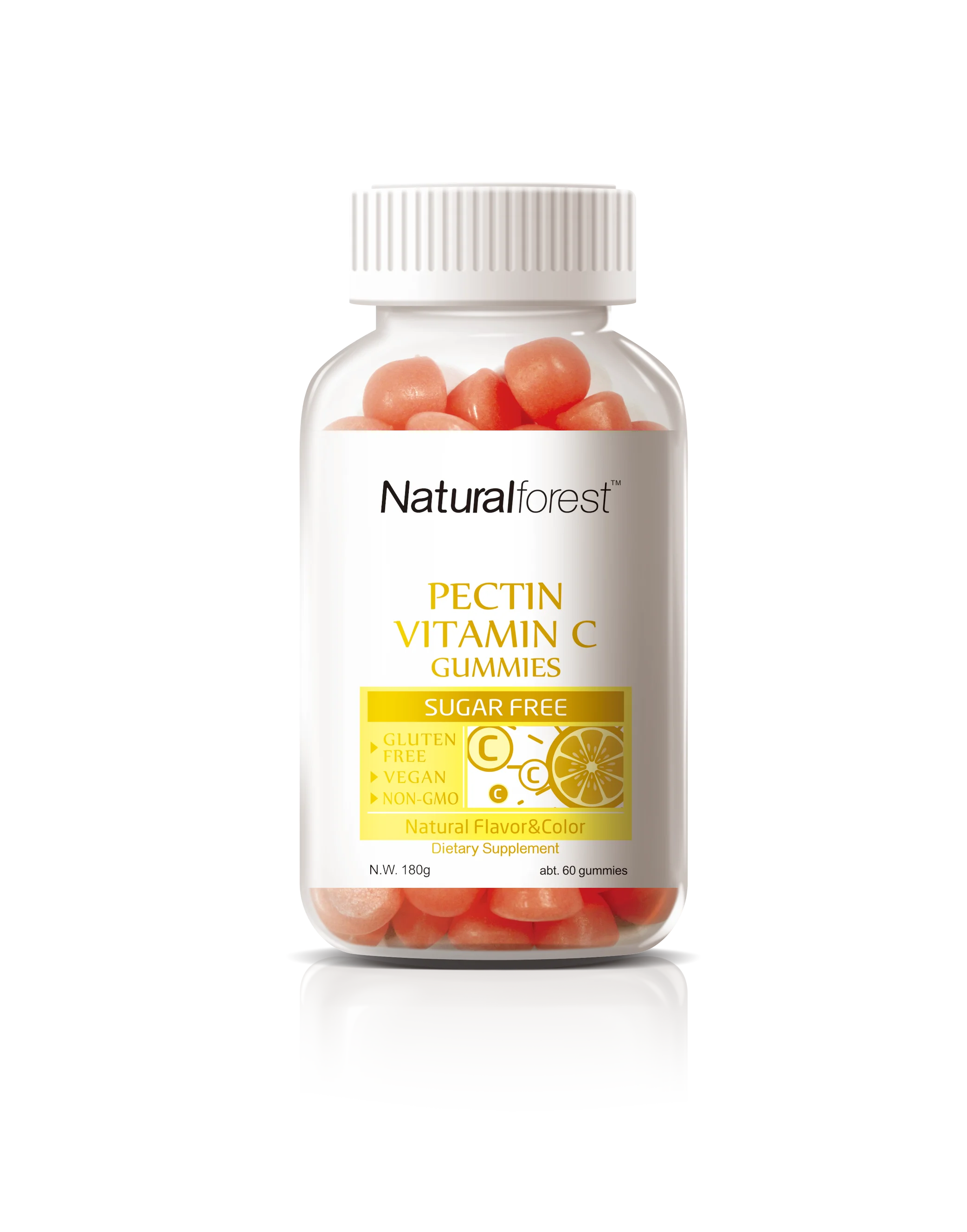 Customized Immune Enhance supplement sugar free gummy vitamins High Vitamin C Gummy