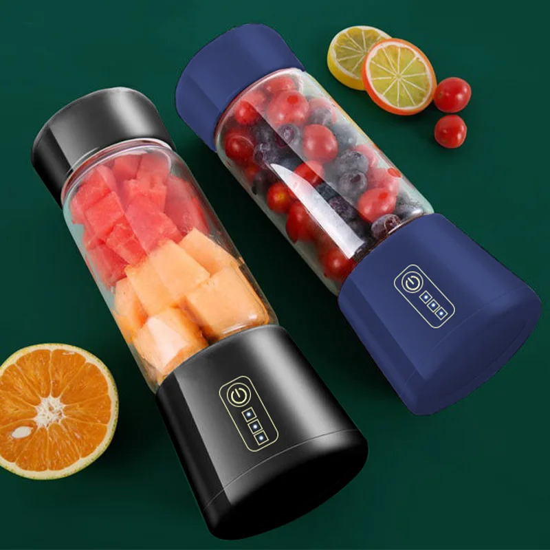 Hot Electric shaker bottle USB Rechargeable Citrus juice machine portable outdoor exercise Fruit juicer 380ml blender cup