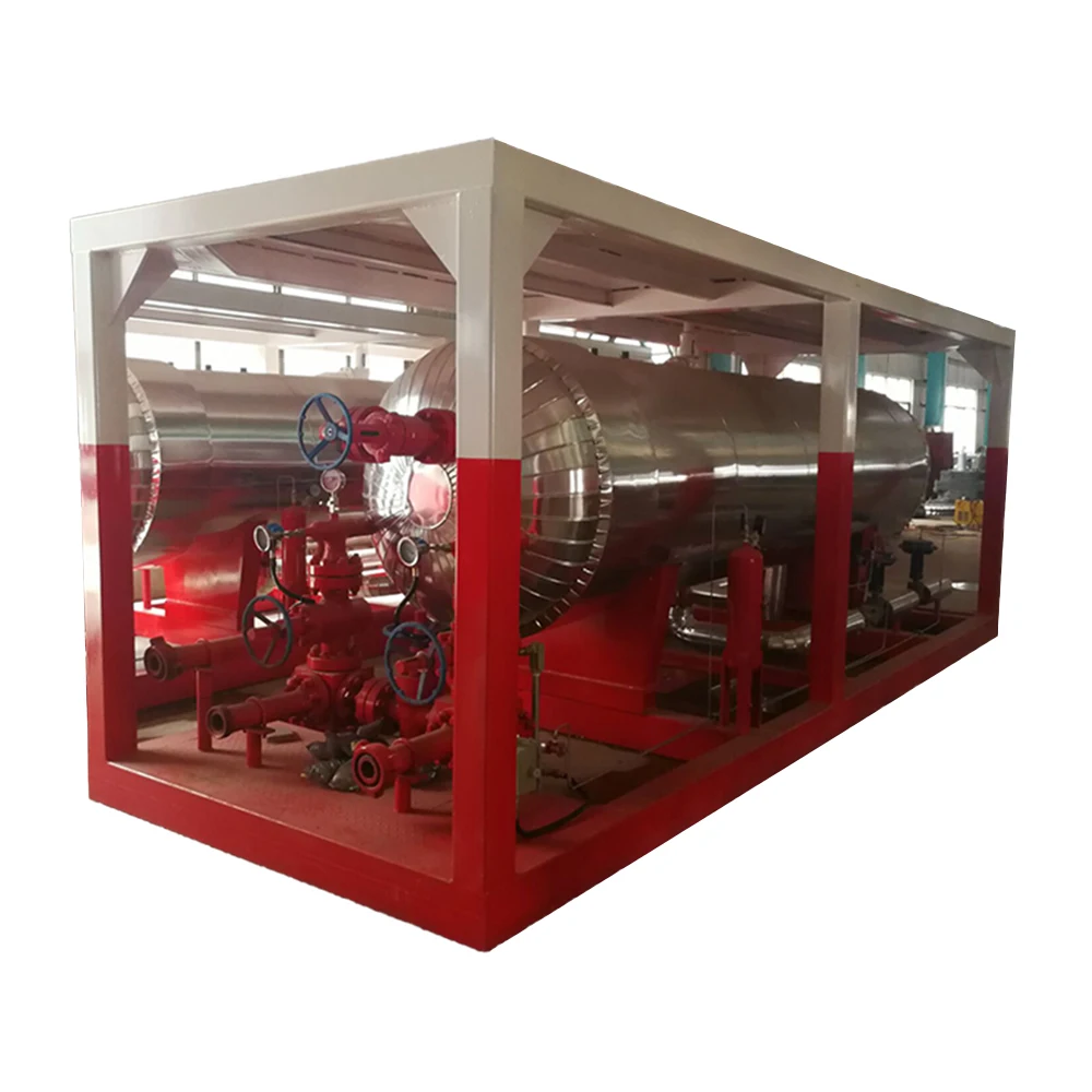 Mobile Well Test and Metering Equipment Three Phase Test Centrifugal Separator