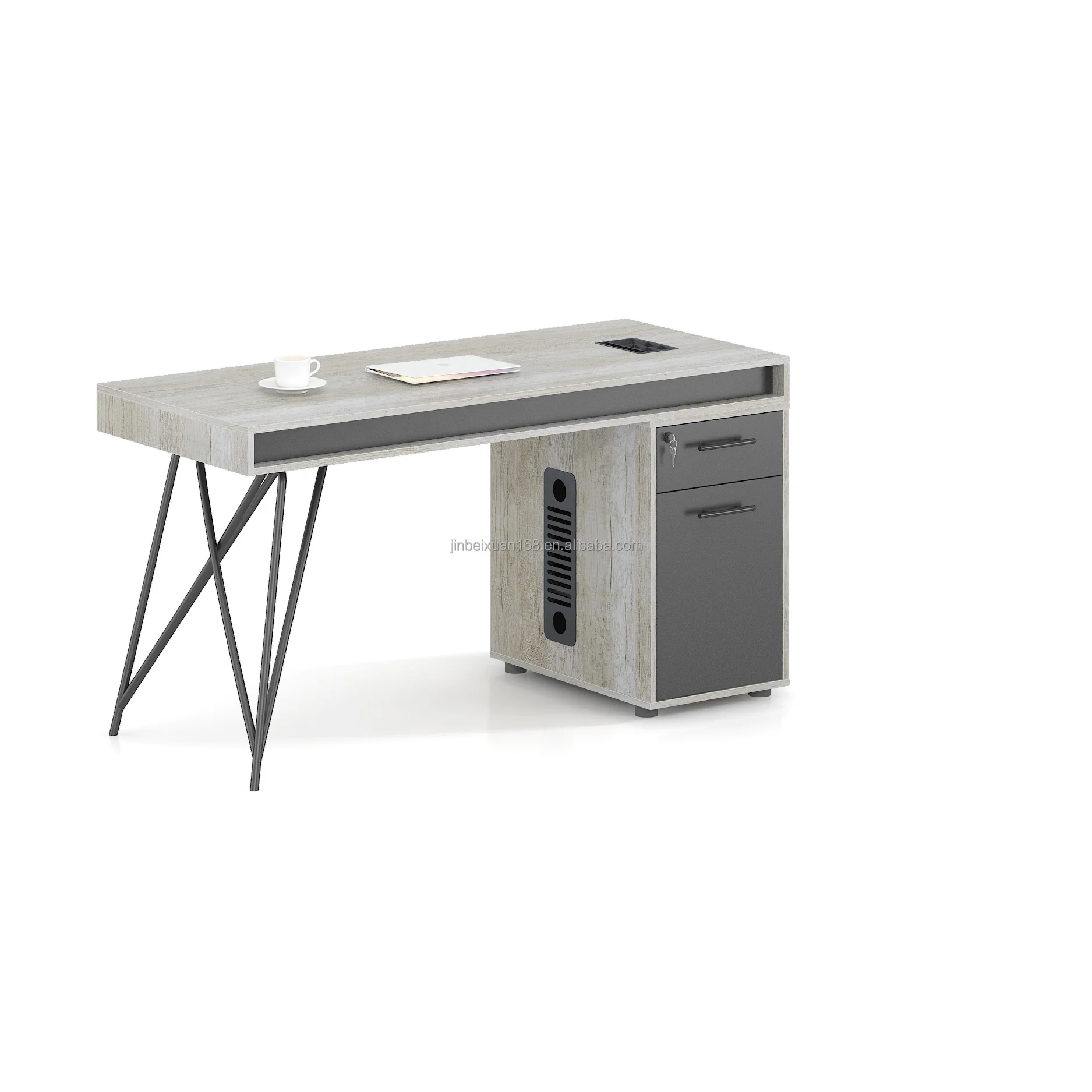 Cheap price modern executive desk metal frame 1 person/4 people office workstation