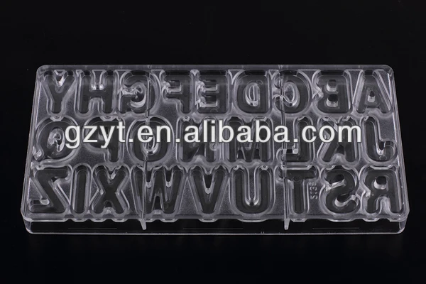 Chocolate Mold Candy Mold Tray Mooncake Molds High Quality Polycarbonate Coffee Beans Shaped Plastic Kitchen Gift Box Moulds