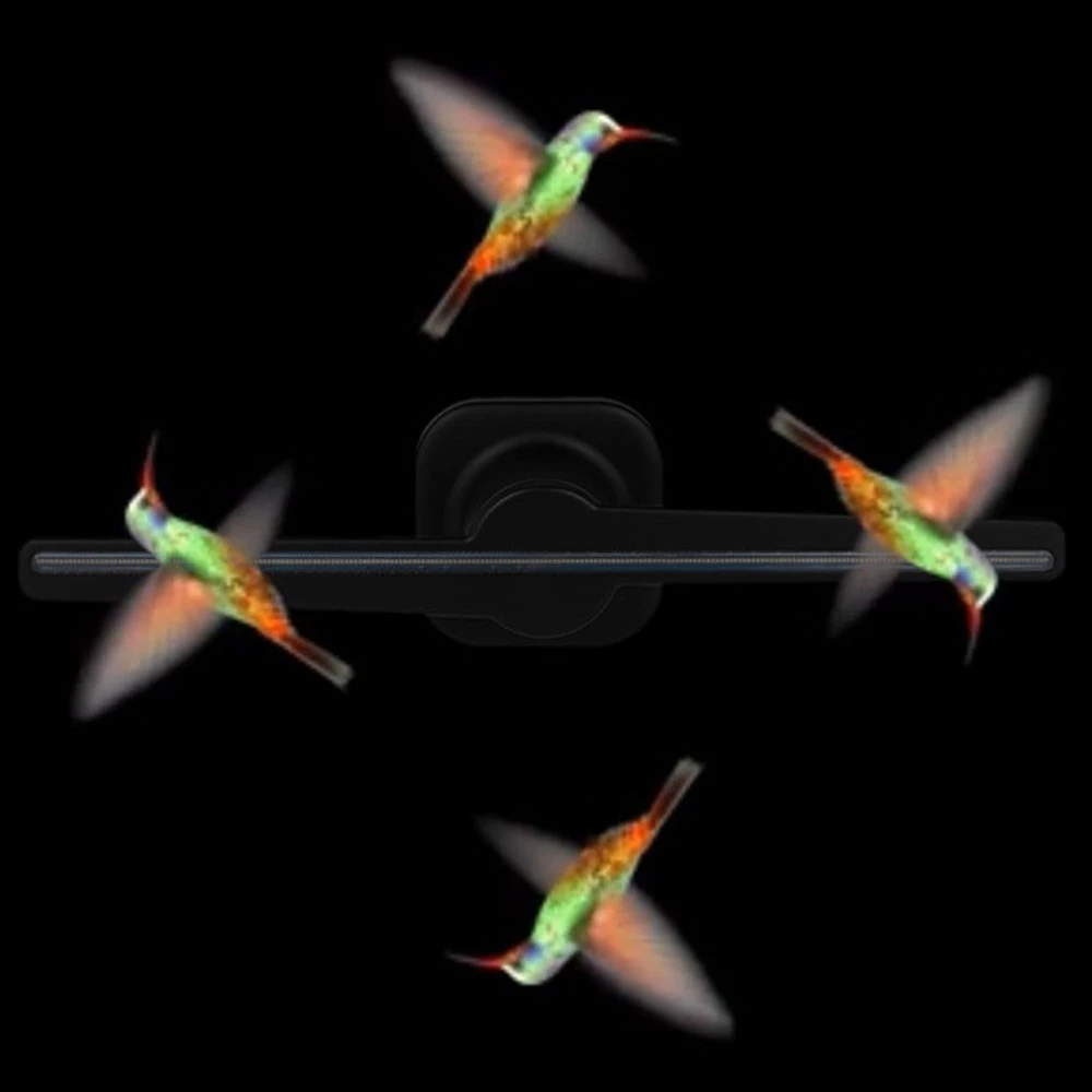 China Supplier Customized Hologram Led Fan 3D Holographic Display For Advertising