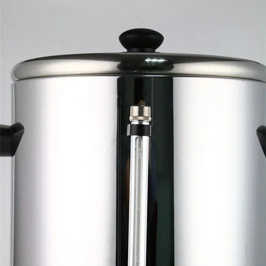 Customized Stainless Steel Water Boiler 20L Hotel Restaurant Hot Water Urn Electric Mulled Wine Warmer