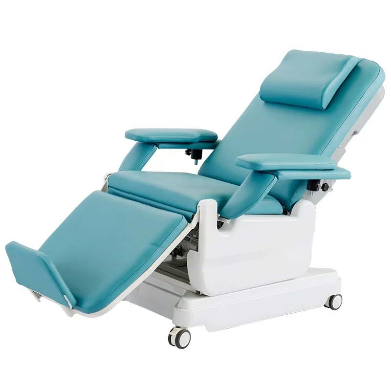 FLOWER MEDICAL Blood Donation Medical Chair Treatment Electric Recliner Hemodialysis Dialysis Chair manufacturer