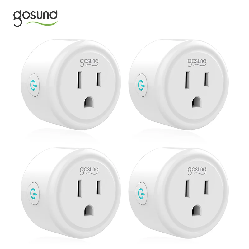 
Gosund Wholesale Multi-Function Wifi Smart Plug 220V Tuya APP Remote Control Timer Socket 