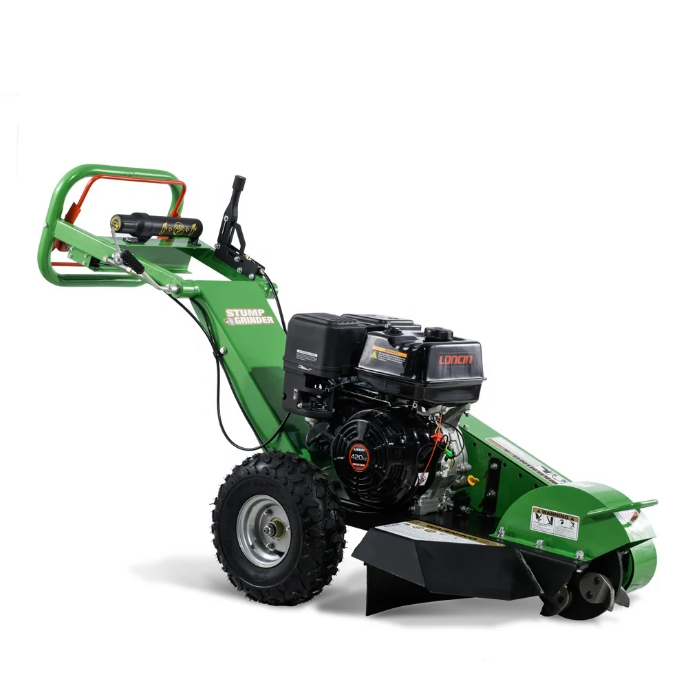 9 зубов 15hp бензиновый двигатель мини сад использовать пень remover с CE