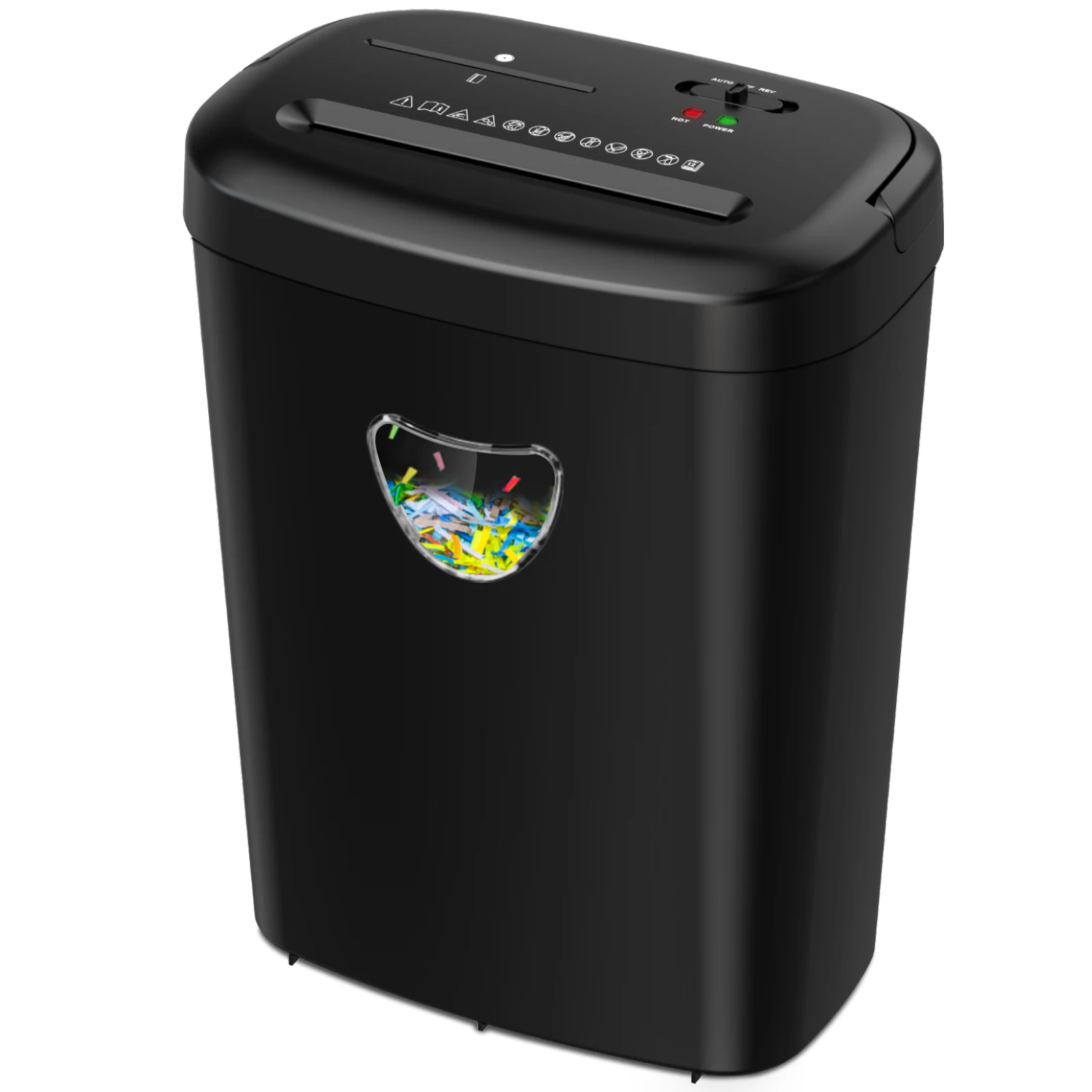 12 SHEETS CORSS CUT Best Selling Paper Shredder Machine CD228P-12 P-4 Security Level Office Quiet  4*35 MM Big Bin 25L