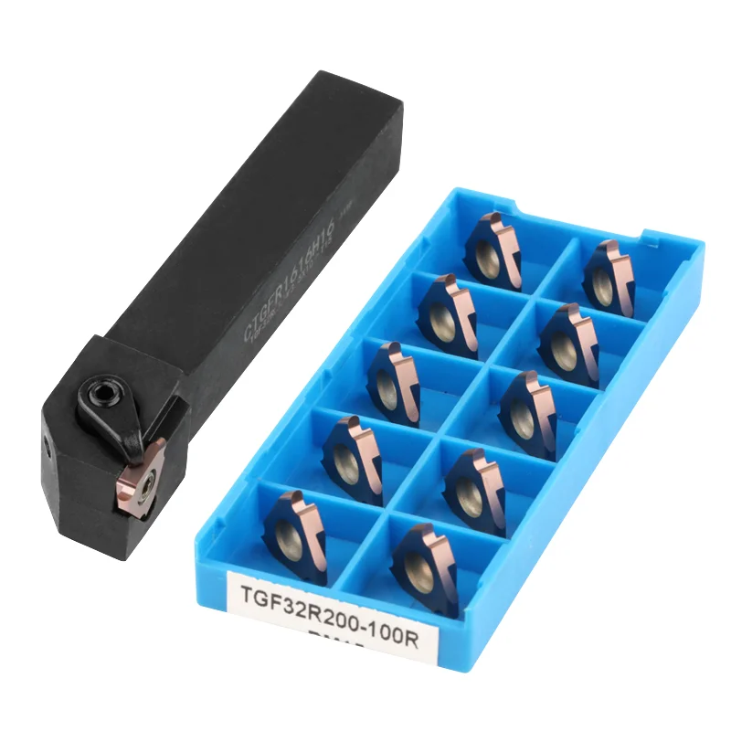 CNC lathe CTGFR C-type Clamp External Circlip Shallow grooves Turning Tool Holders for GBA32