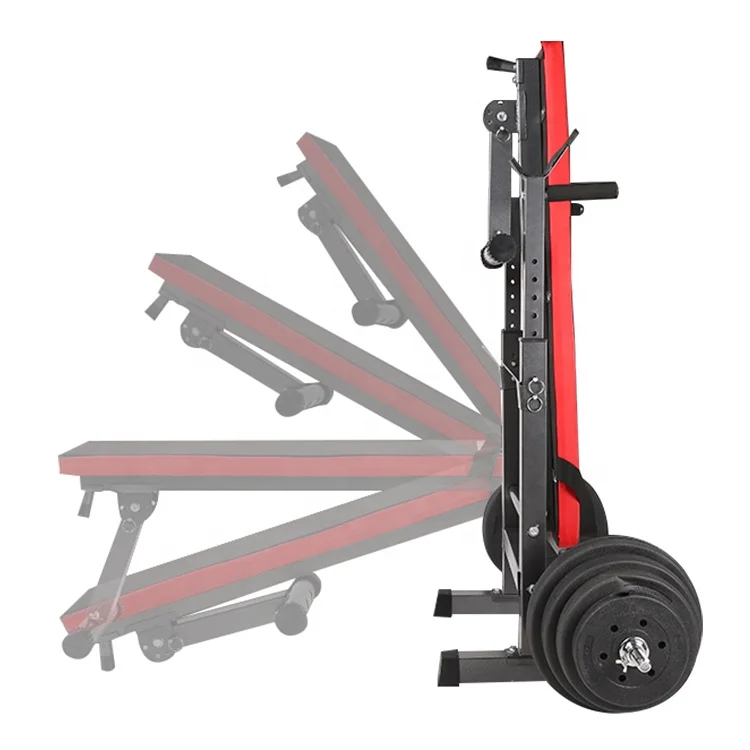 Squat Stand Half Heavy Duty Adjustable Squat Rack Squat Rack Leg Press Attachment Weight Bench Set With Squat Rack Frame Deep