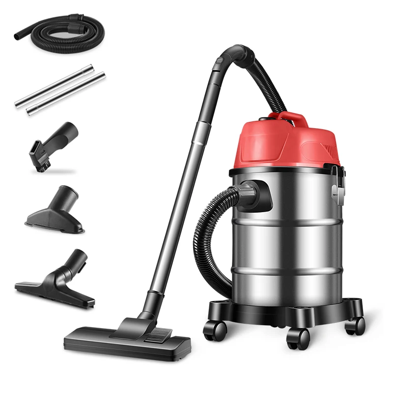 Metal Tube 15L Stainless Steel Tank 1000W 15KPa Deep Cleaning for Unexpected Messes Wet Dry Blow 3 in 1 Vacuum Cleaner