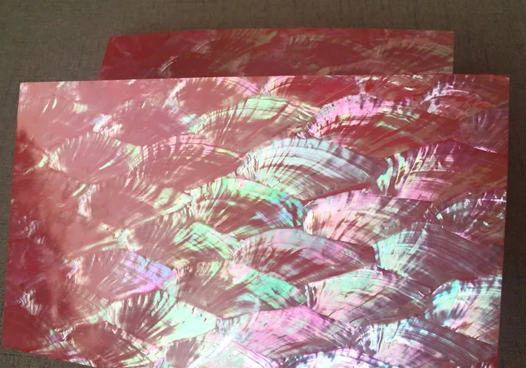 Donkey Ear Abalone shell laminated veneer wall paper