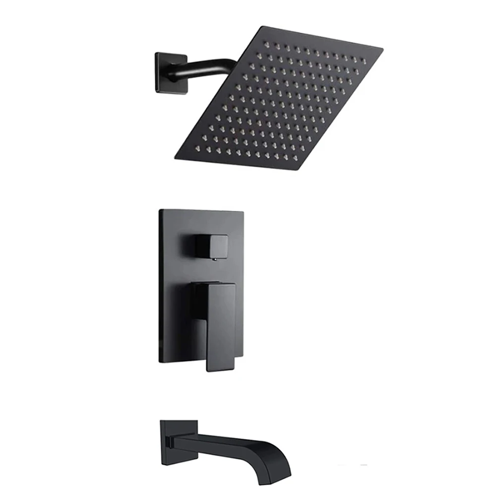 Watersense Upc Certified Pressure Balance Valve Concealed Bathroom Shower Faucet System Shower Trim Kits